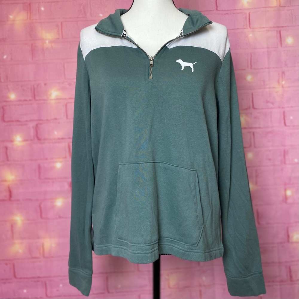 PINK Victoria Secret Quarter Zip Sweater